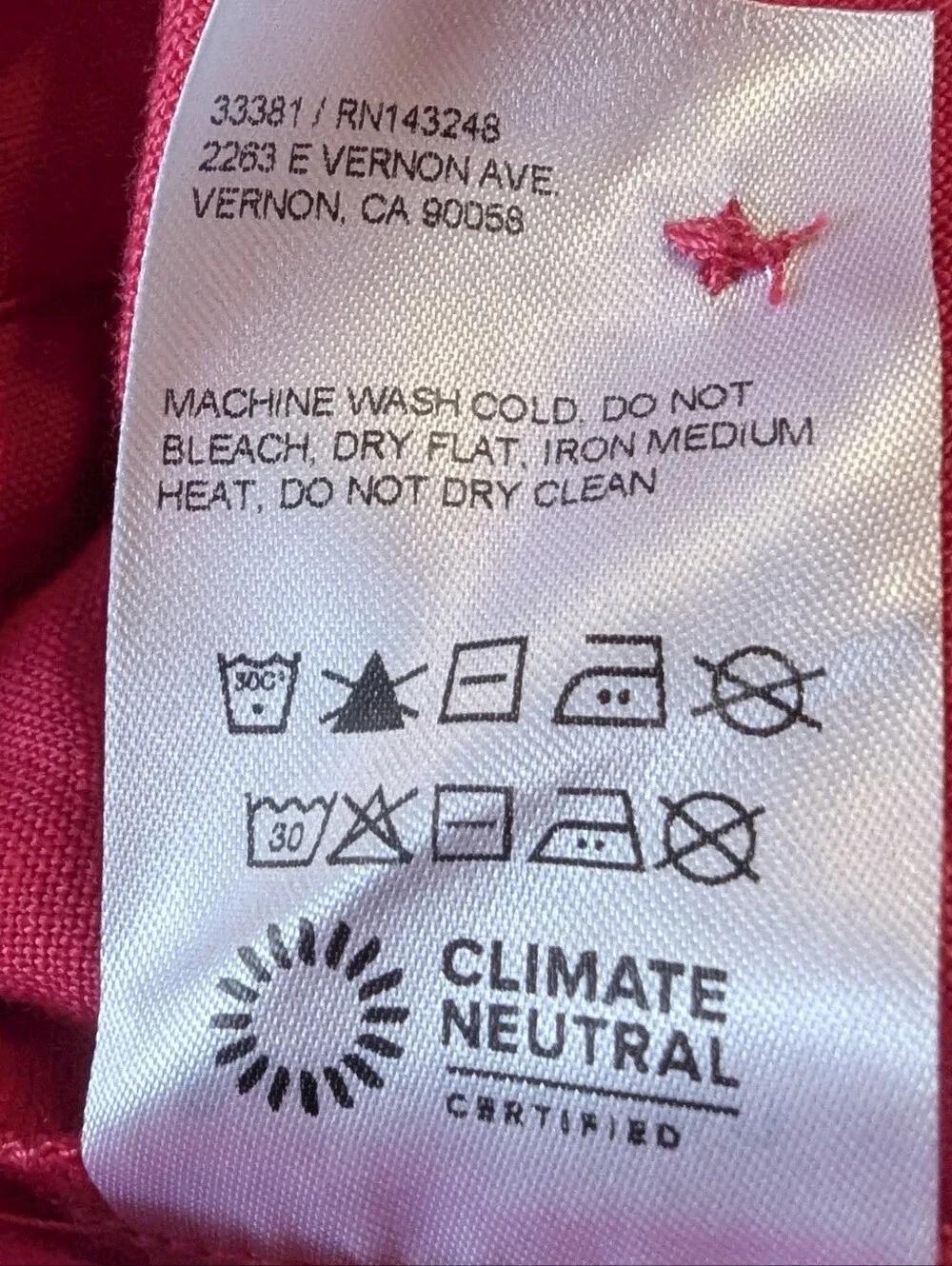 Reformation vesta linen